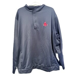 Men's Antigua Boston Red Sox 1/4 Zip Pullover XXXL